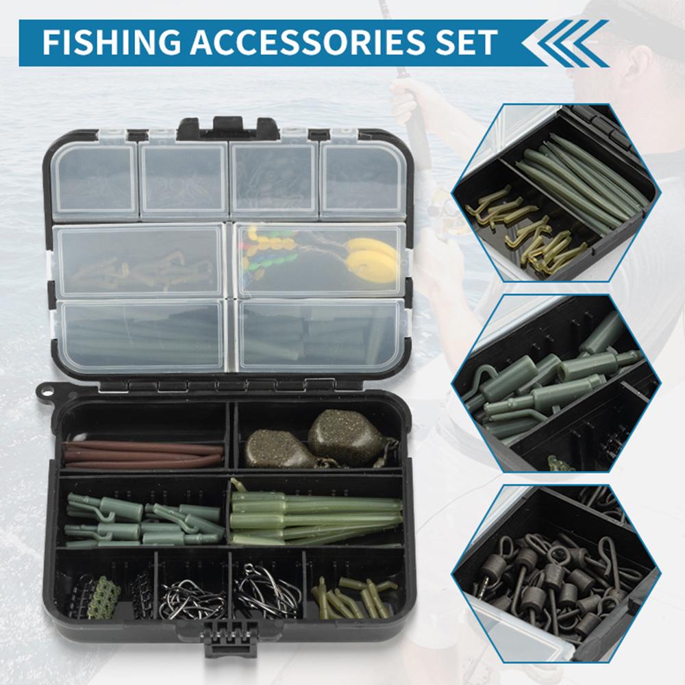 Fishing Hook Jig - Kleine Visgerei Doos Draagbare Case Haken