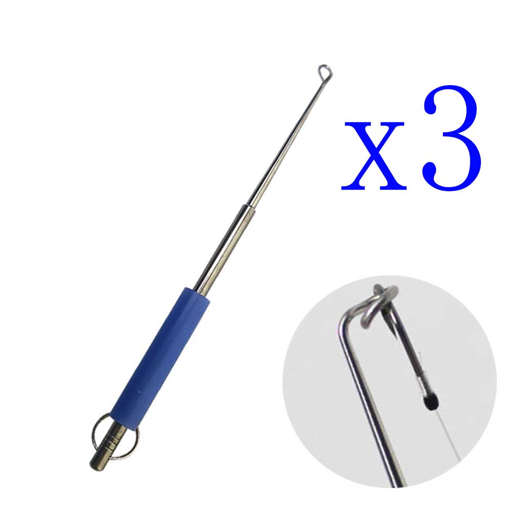 Fishing Hook Remover - 3-pack roestvrijstalen vishaakverwijderaar vishaak Disgorger veilig