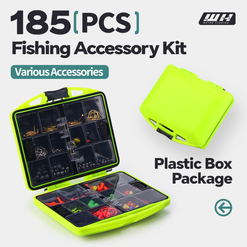 Fishing Hook Box - WEIHE 185-delige visaccessoiresset doos Pesca Peche