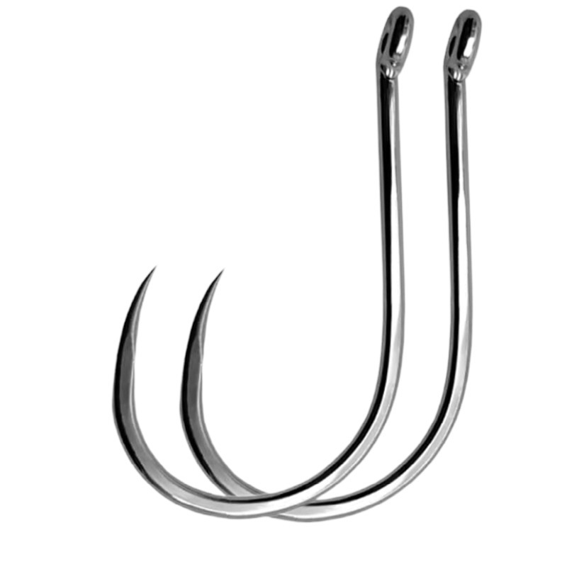 Fishing Hook Barbless - 100 Stuks #1-#10 Zoetwatervishaken Karper Vishaken
