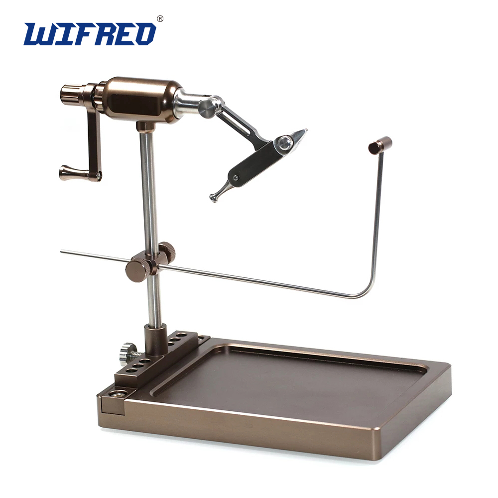 Fishing Hook Jig - Wifreo 360° ° Rotatie Vliegbindset Bankschroef
