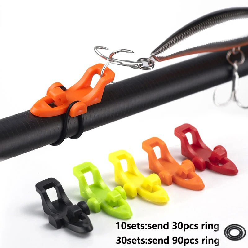 Fishing Hook Box - 10-30 stuks Hengel Pole Hook Keeper