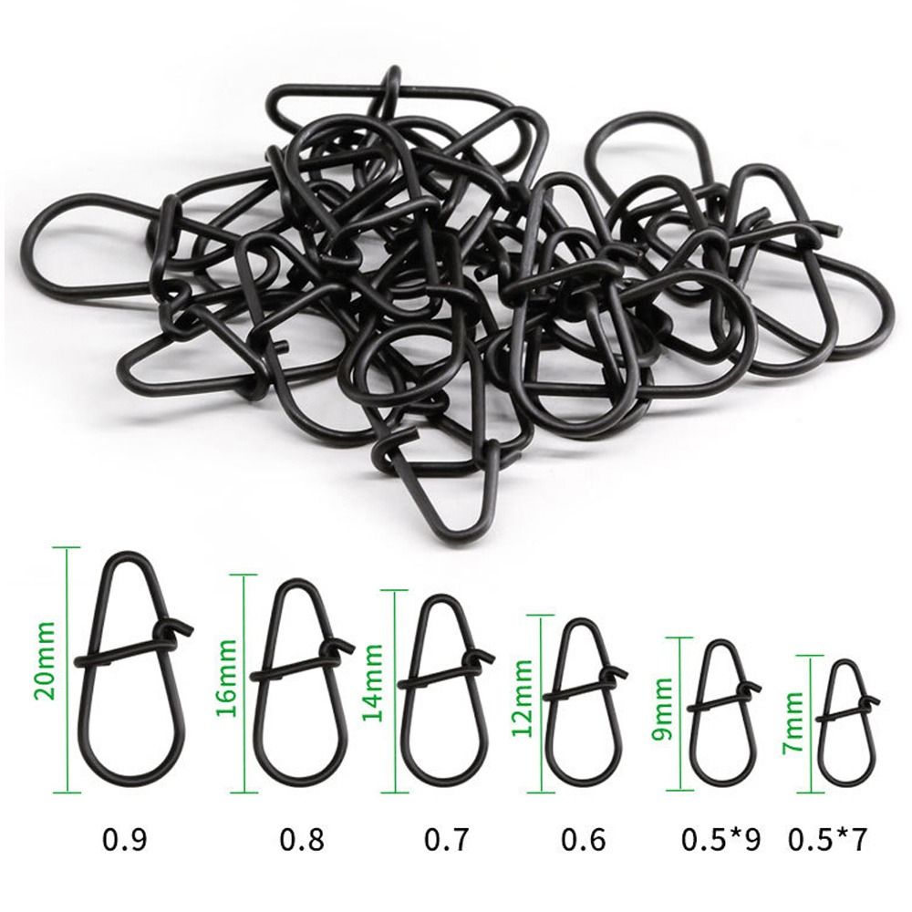 100 stks/partij Matte zwarte S - Fishing Hook Box recensie en prijs