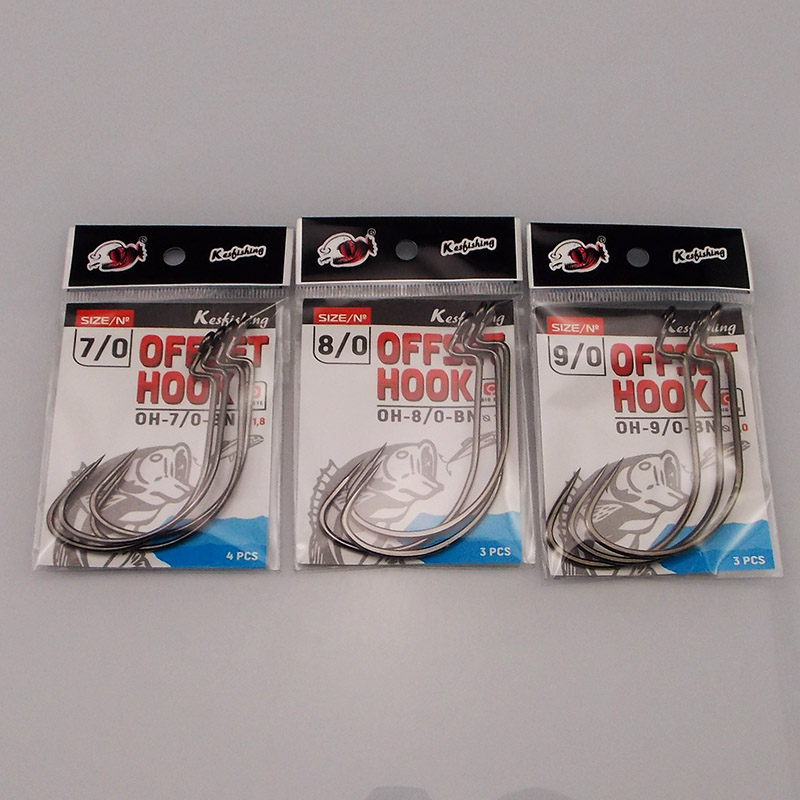 ESFISHING Offset Hook Carbon S - Fishing Hook Size recensie en prijs