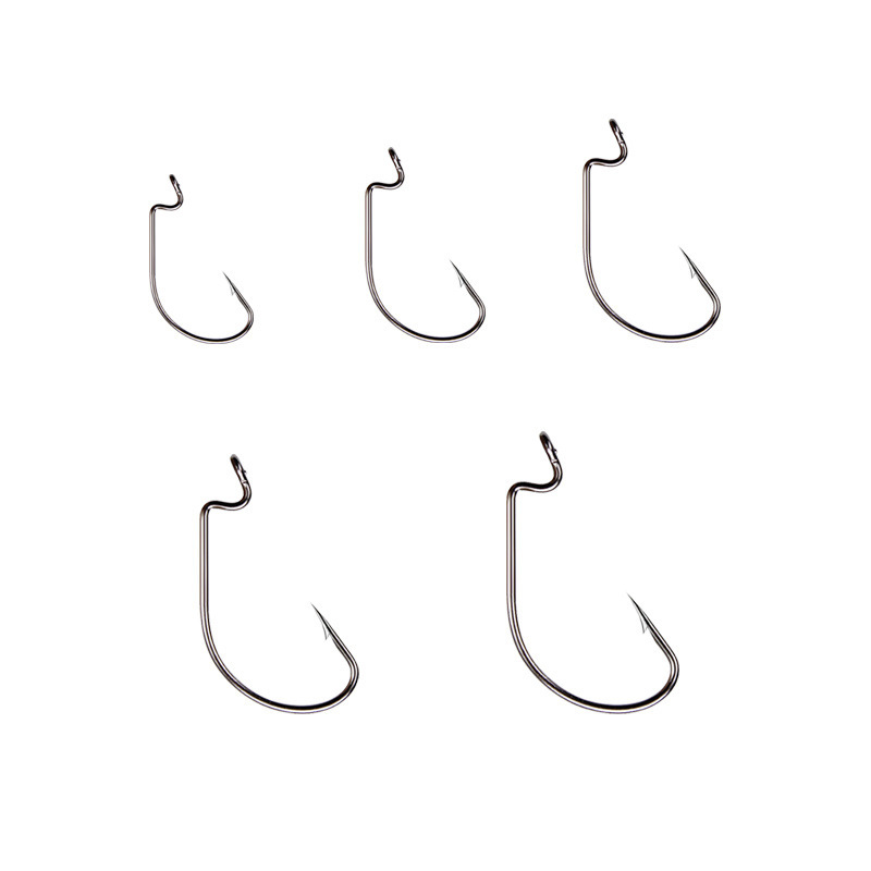 50 Stuks Brede Worm Haak Kools - Fishing Hook Barbless recensie en prijs