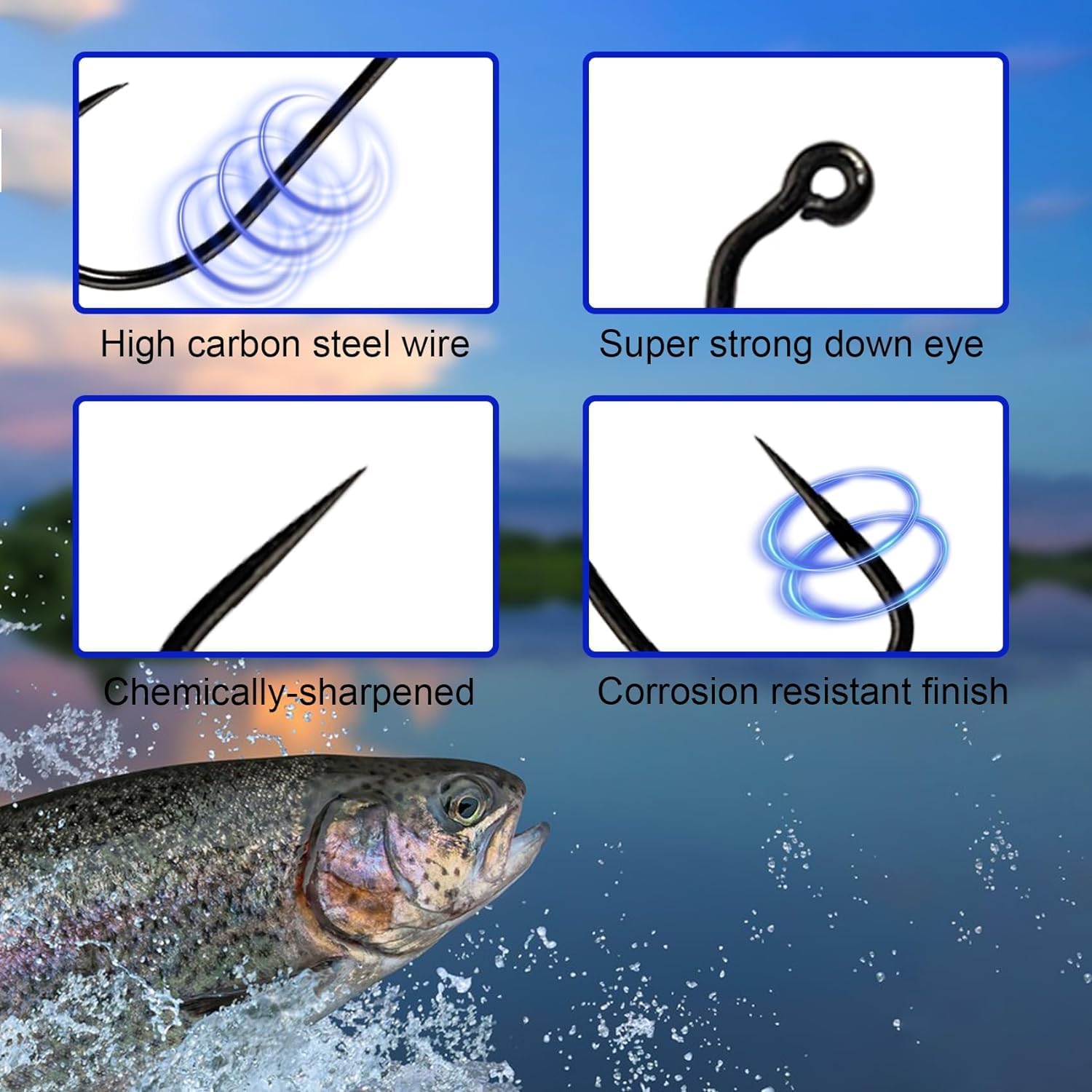 Aventik Eupheng 100PCS Competi - Fishing Hook Barbless recensie en prijs