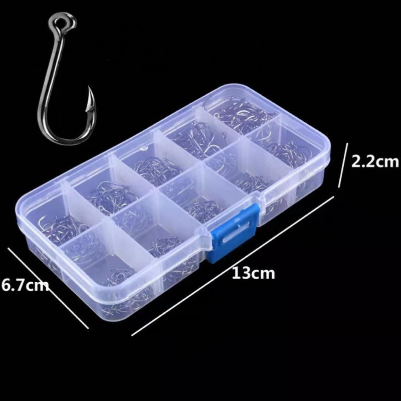 100-400 stuks/doos 3 # -12 #   - Fishing Hook Circle recensie en prijs