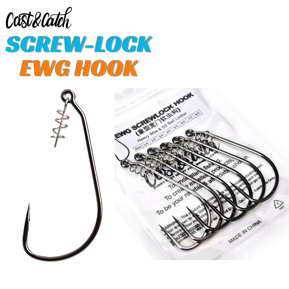 Cast&Catch SCREW-LOCK Weedless - Fishing Hook Circle recensie en prijs