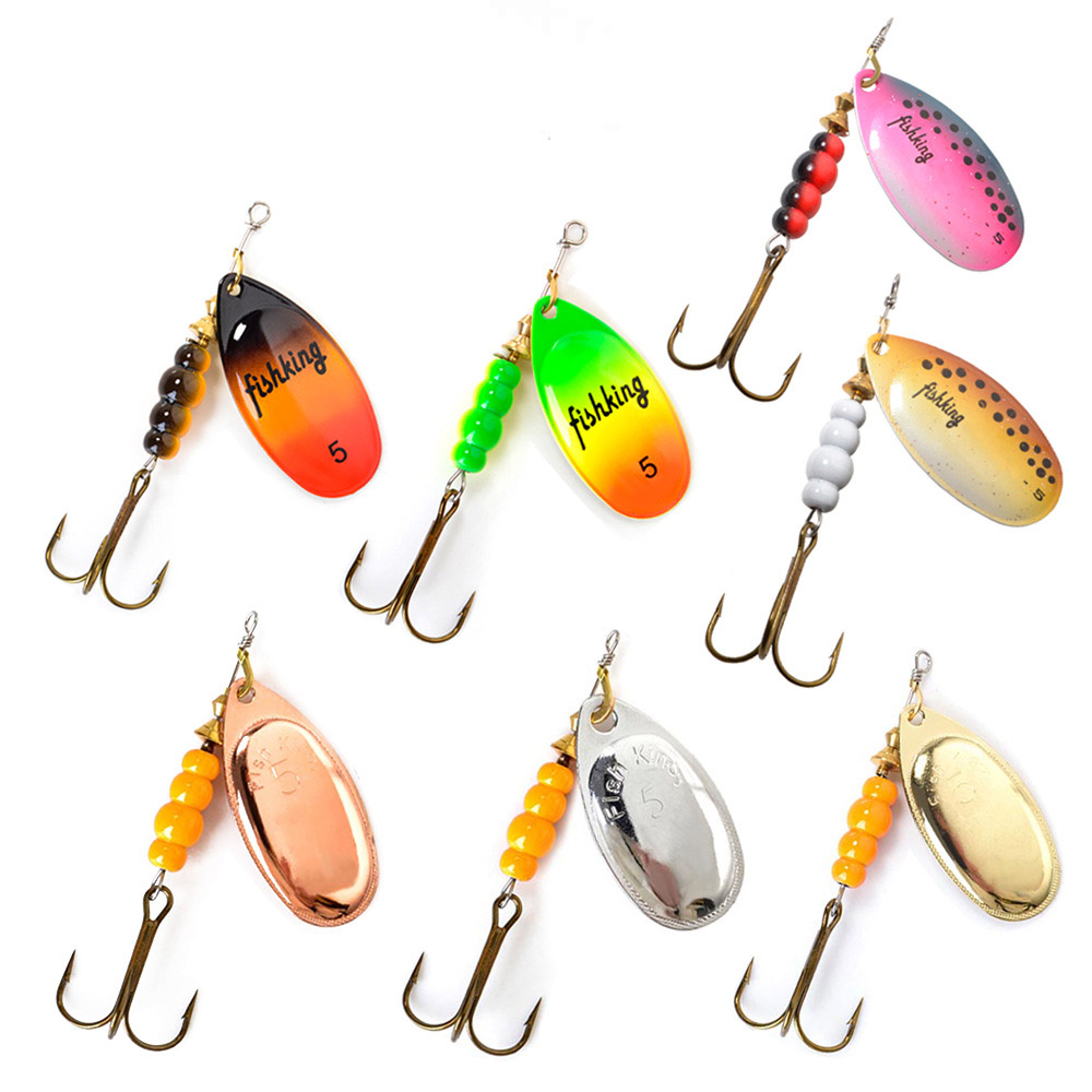 1pcs Spinner Aas 3.9/4.6/7.4/1 - Fishing Hook Treble recensie en prijs