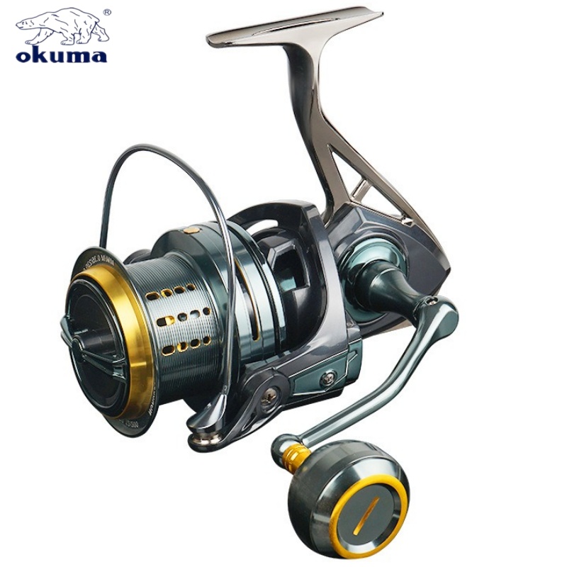 Okuma Premium groot spinhengel - Daiwa Reel Bg recensie en prijs