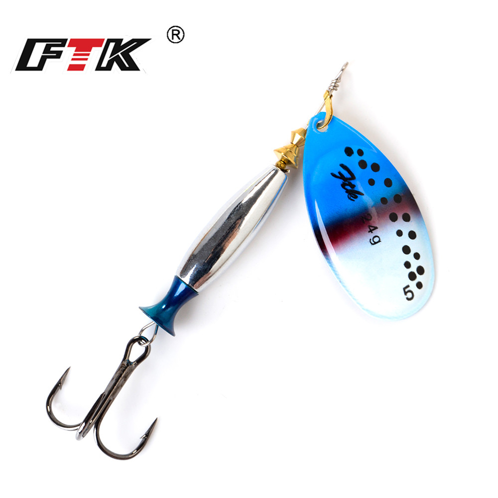 FTK 18g 24g Spinner Aas Harde  - Fishing Hook Treble recensie en prijs