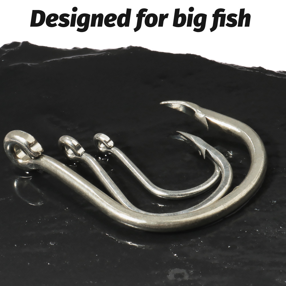 10PCS Grote Vishaak 1/0-7/0 Su - Fishing Hook Circle recensie en prijs