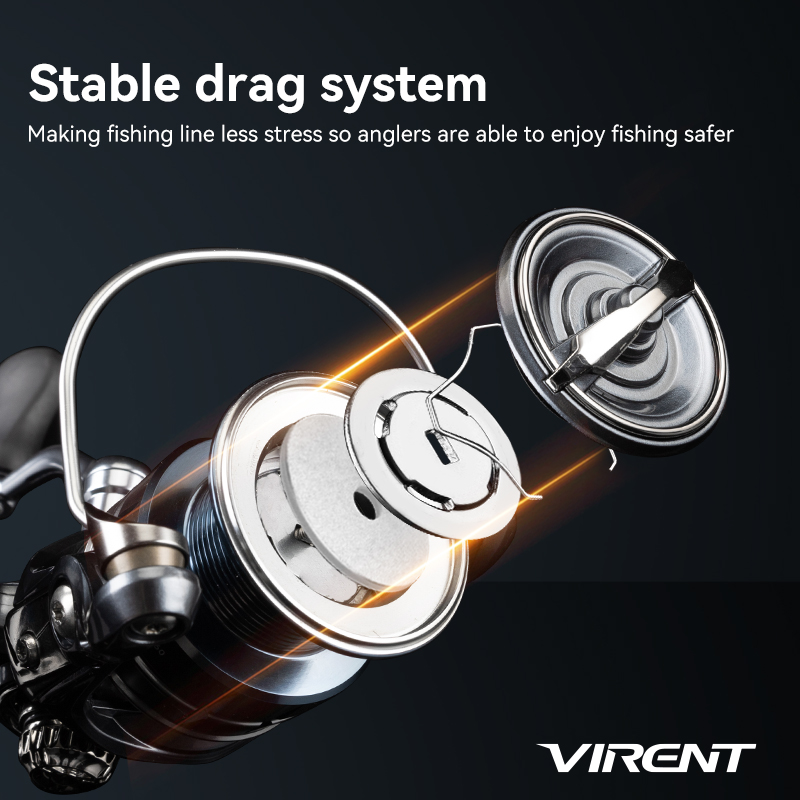 TSURINOYA VIRENT 1000S C2000S  - Kastking Reel Zephyr recensie en prijs