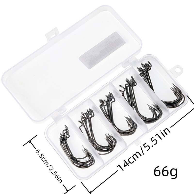 50 stuks/doos Hoogwaardig kool - Fishing Hook Box recensie en prijs