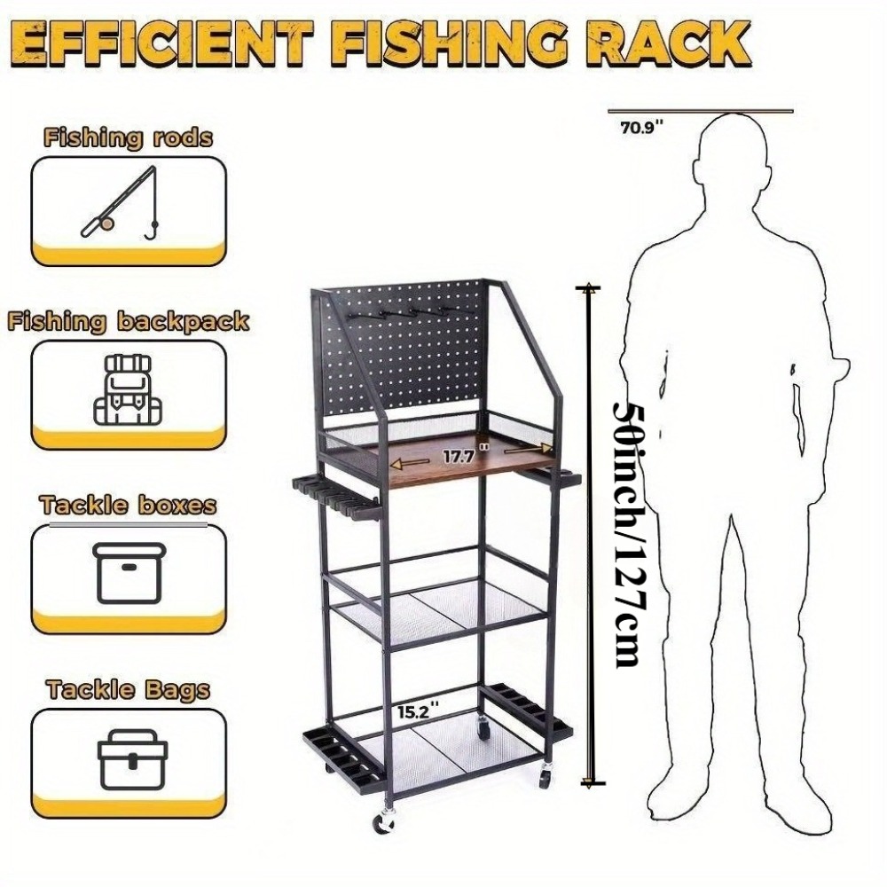 Hengelsteunen voor garage, hen - Fishing Hook Box recensie en prijs